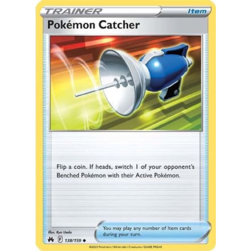 Pokemon Catcher (138) Uncommon - Single
