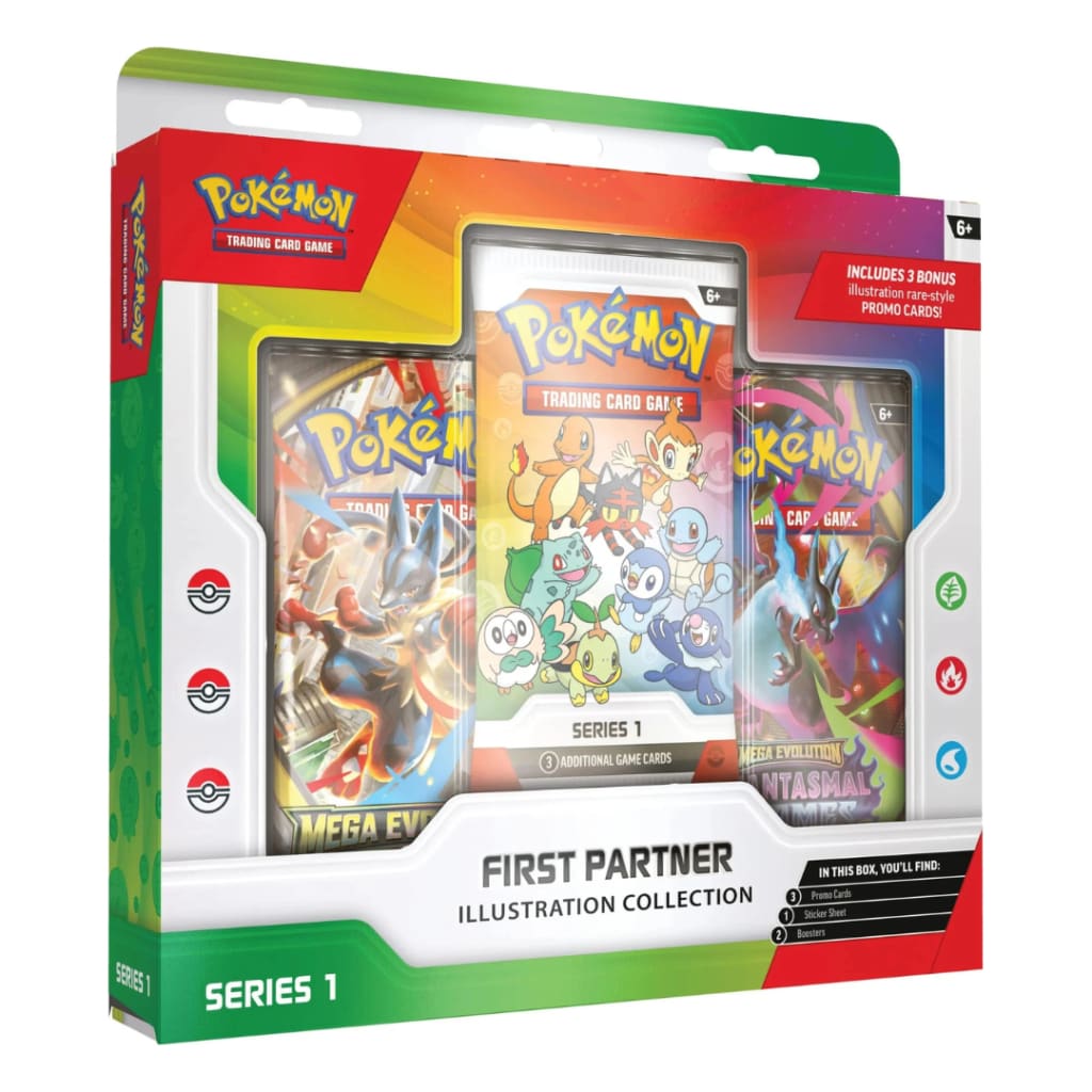 Pokemon First Partner Illustration Collections - Series 1 – Hobbiesville