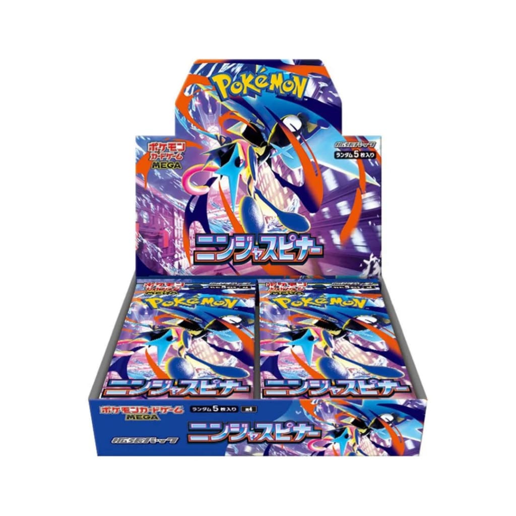 Pokemon Japanese Ninja Spinner Booster Box by Pokemon – Hobbiesville