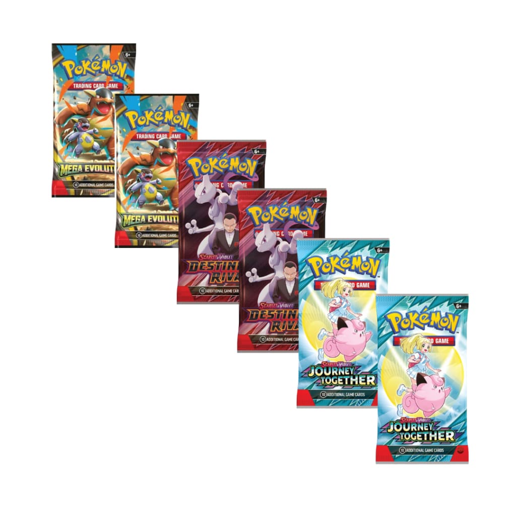 Pokemon Mega Evolution + Scarlet And Violet Pack Bundle