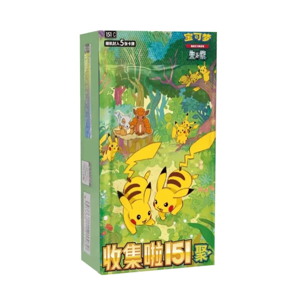 Pokemon Simplified Chinese ’Collect 151: Gathering’ Slim