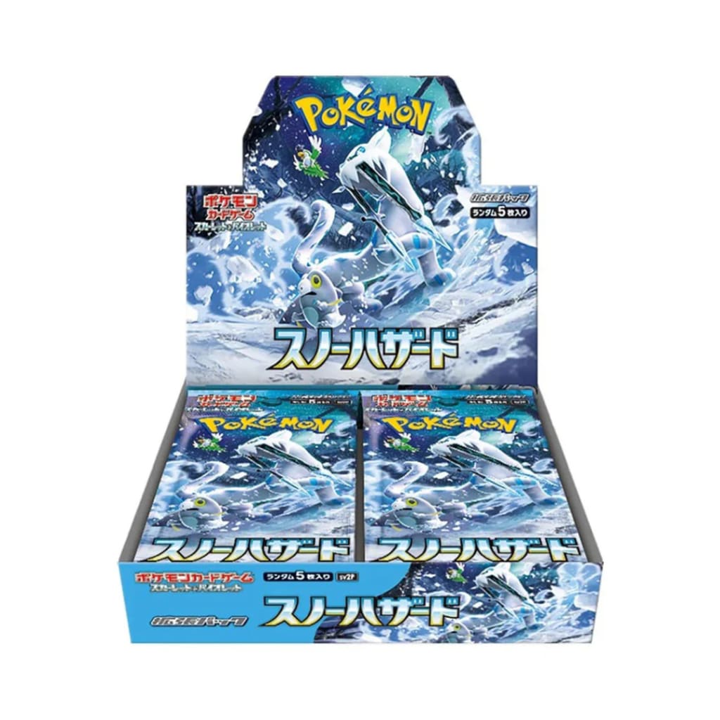 Pokemon Snow Hazard Booster Box (Japanese) - Collectible
