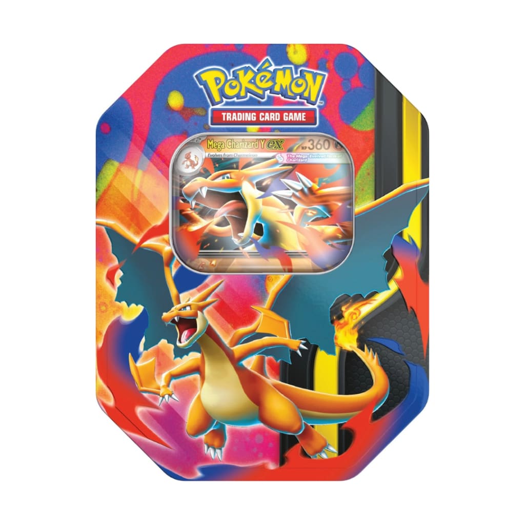 Pokemon TCG: Mega Charizard Tin - Y
