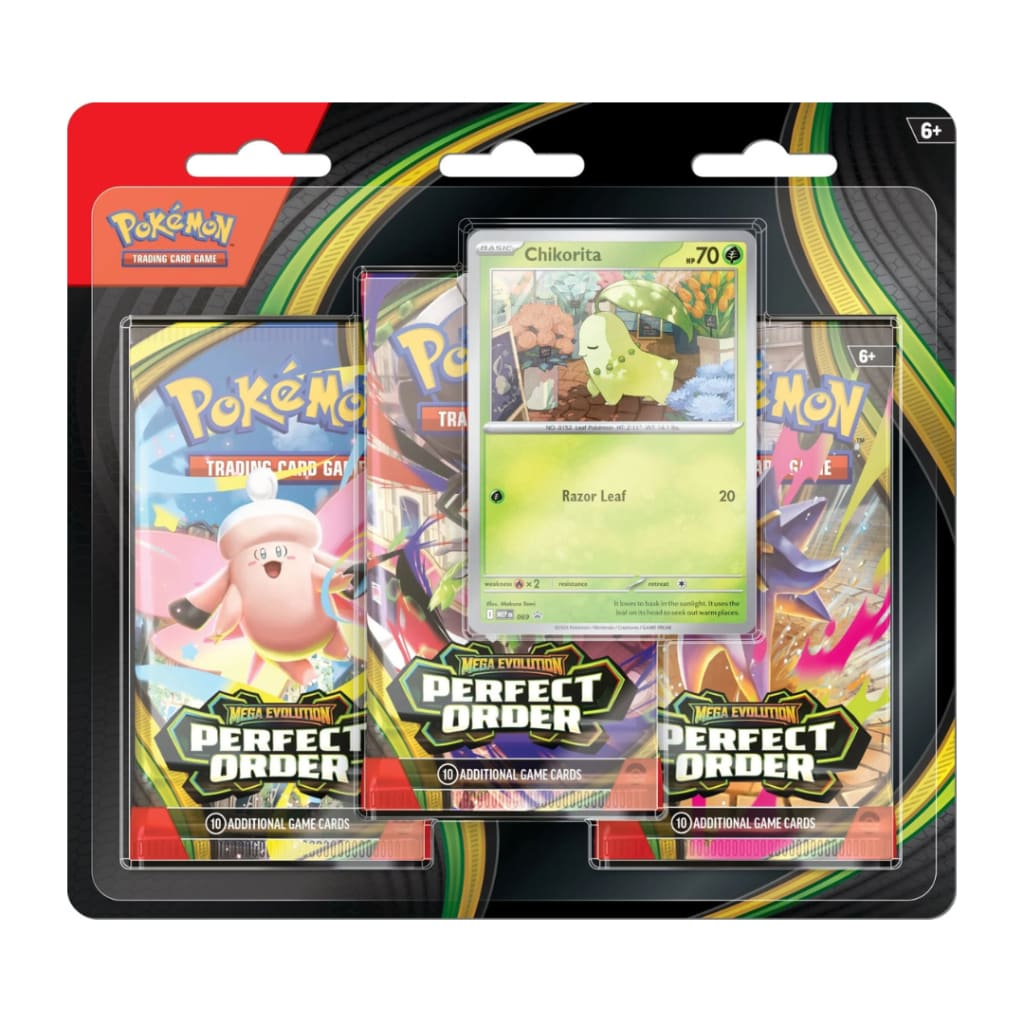Pokemon TCG Mega Evolution Set 3 Perfect Order Pack