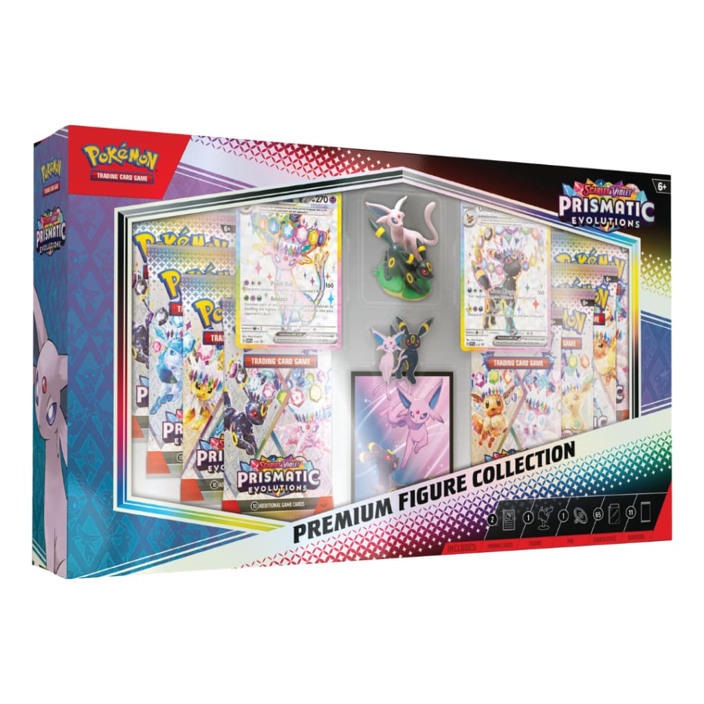 Pokemon TCG Prismatic Evolutions Figure Collection