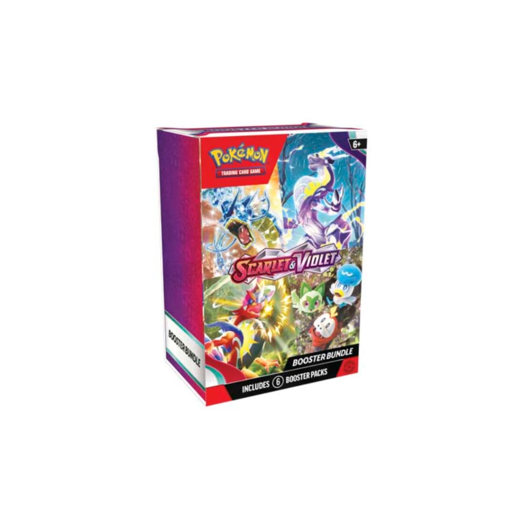 Pokémon Tcg: Scarlet and Violet Booster Bundle (6 Packs) – Hobbiesville