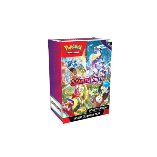 scarlet violet booster boxes Pokémon Tcg: Scarlet and Violet Booster Bundle (6 Packs) – Hobbiesville