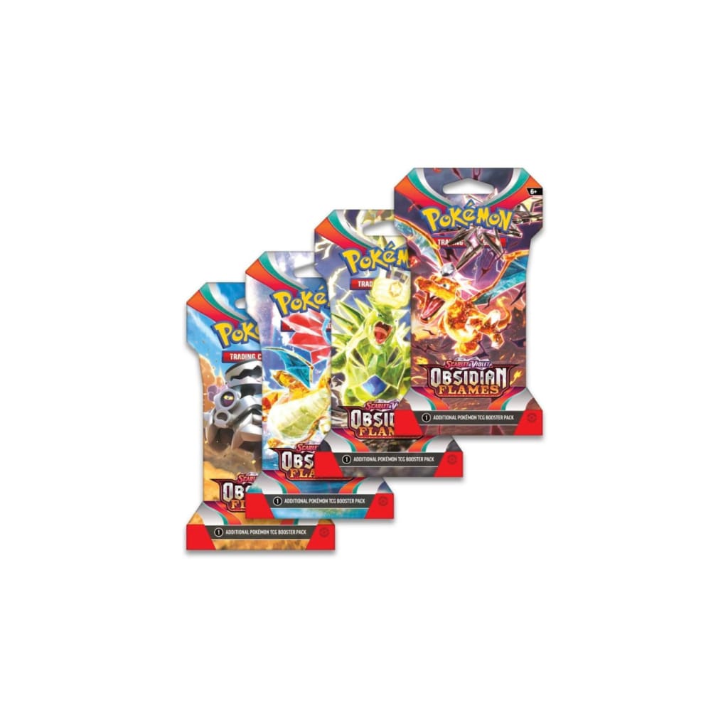 Pokemon TCG: Scarlet & Violet Obsidian Flames Sleeved