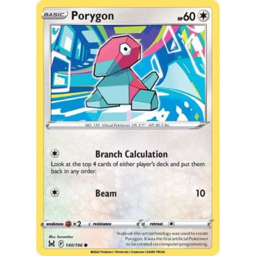 Porygon (140/196) Common - Single