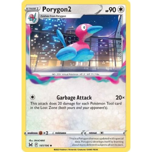 Porygon2 (141/196) Uncommon - Single