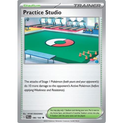Practice Studio (186) Uncommon Reverse Holofoil - Single