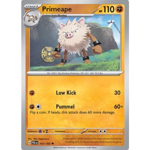 Primeape (107) Uncommon - Single