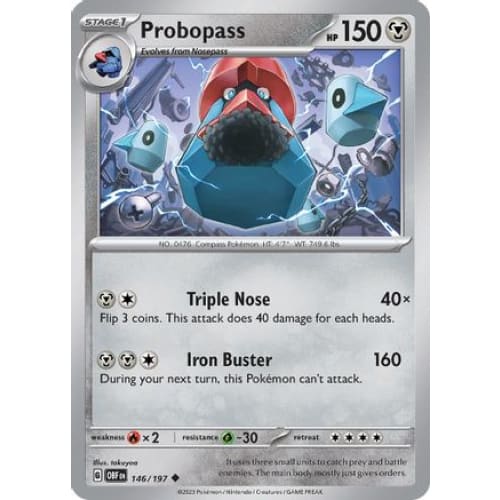 Probopass (146/197) Uncommon Reverse Holofoil - Single