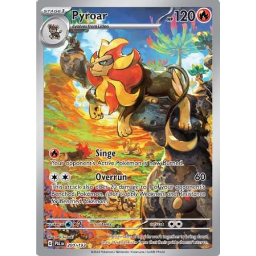 Pyroar - 200/193 (200) Illustration Rare Holofoil - Single