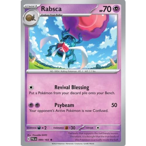 Rabsca - 099/193 (99) Rare Classic Reverse Holofoil - Single