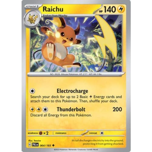 Raichu - 064/193 (64) Uncommon - Single