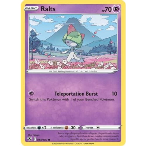 Ralts (060/189) Common - Single