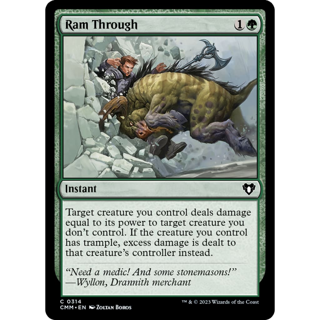 Ram Through (CMM-314) Foil - Single