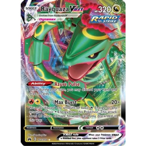 Rayquaza VMAX (102) Ultra Rare Holofoil - Single