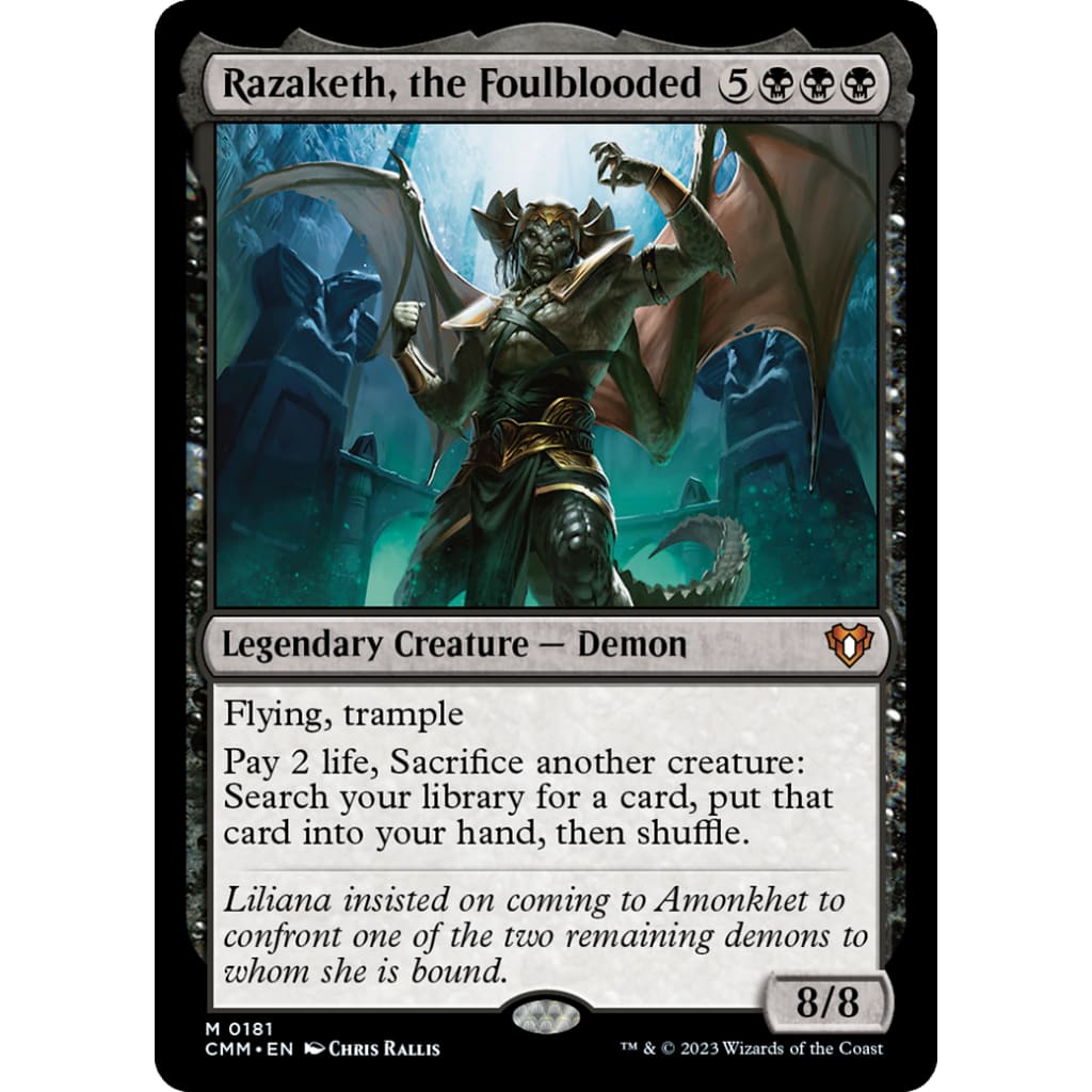 Razaketh the Foulblooded (CMM-181) - Single