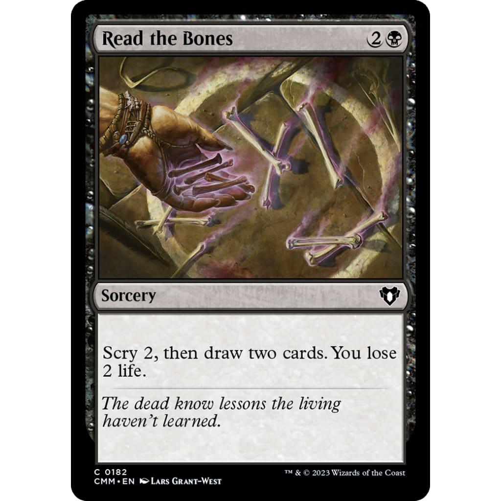 Read the Bones (CMM-182) Foil - Single