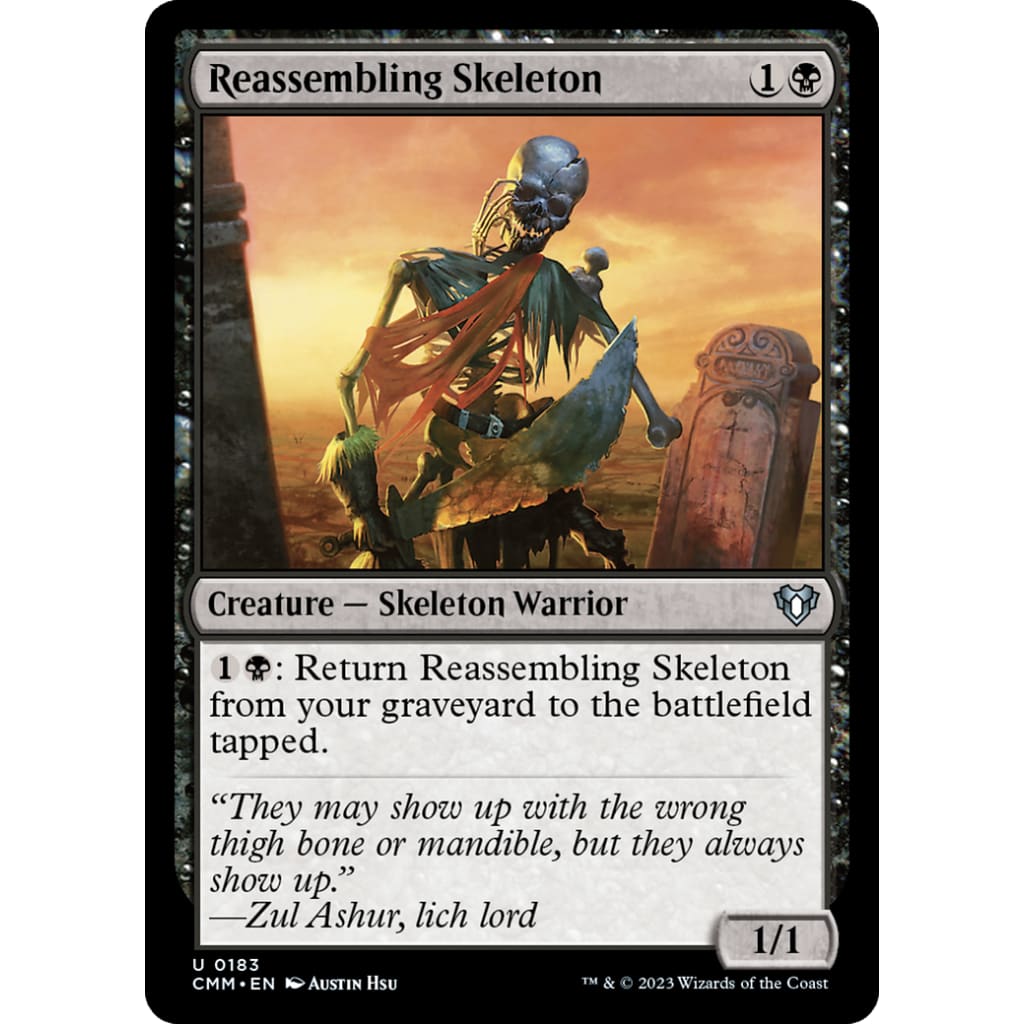 Reassembling Skeleton (CMM-183) Foil - Single