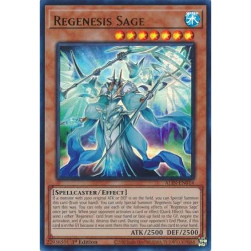 Regenesis Sage - ALIN-EN014 Ultra Rare 1st Edition - Single