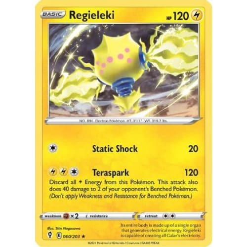 Regieleki (060/203) Holo Rare - Single