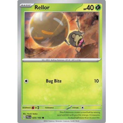 Rellor - 025/193 (25) Common Reverse Holofoil - Single
