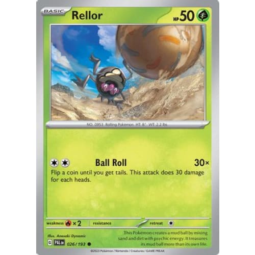 Rellor - 026/193 (26) Common Reverse Holofoil - Single
