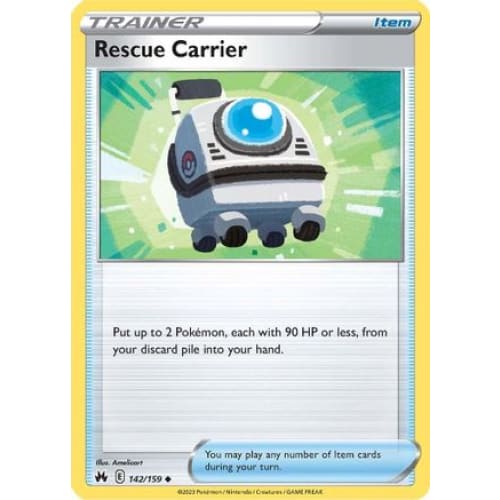 Rescue Carrier (142) Uncommon Reverse Holofoil - Single