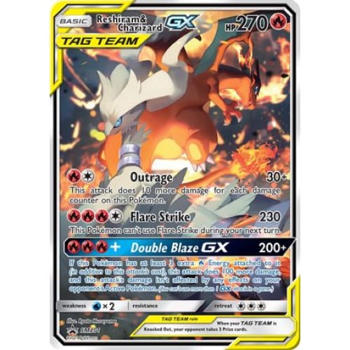 Reshiram & Charizard-GX (SM201/248) Promo Holofoil - Single