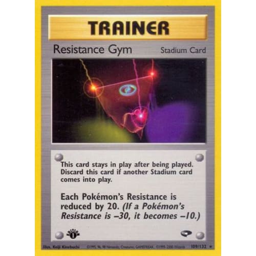 Resistance Gym (109/132) Rare Classic Unlimited - Single