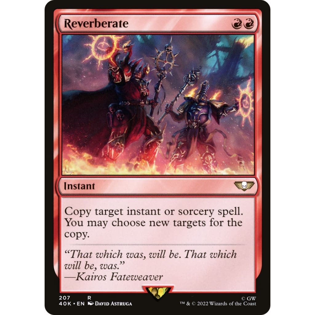 Reverberate (40K-207) - Single