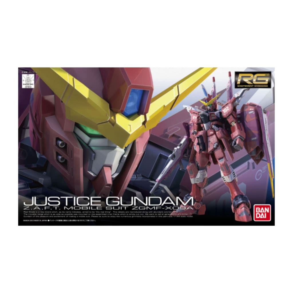 RG JZGMF-X09A Justice Gundam