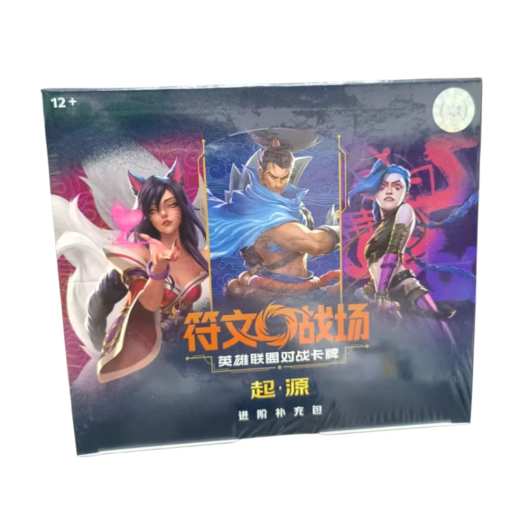 rift bound booster box Riftbound League of Legends Chinese Jumbo Booster Box – Hobbiesville