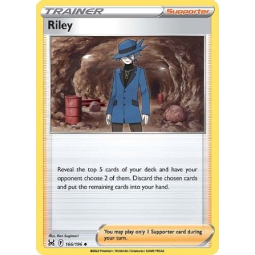 Riley (166/196) Uncommon Reverse Holofoil - Single