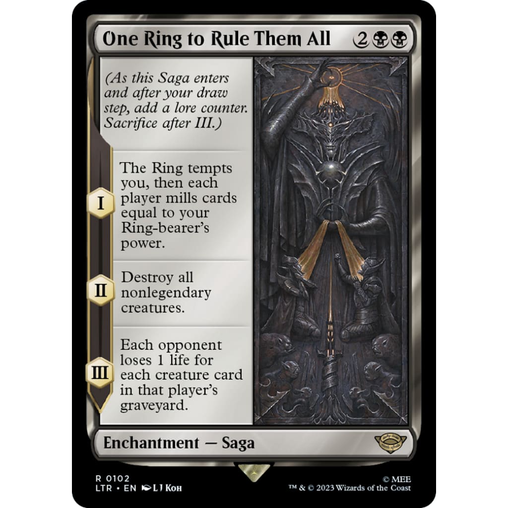 One Ring to Rule Them All (LTR-102) - Single
