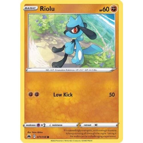 Riolu (071) Common - Single