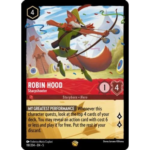 Robin Hood - Sharpshooter (118/204) - Shimmering Skies