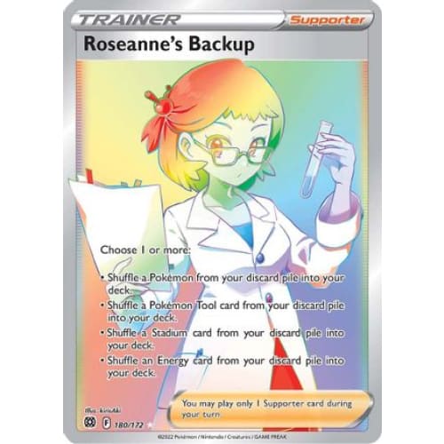 Roseanne’s Backup (180/172) Holo Rare Holofoil - Single