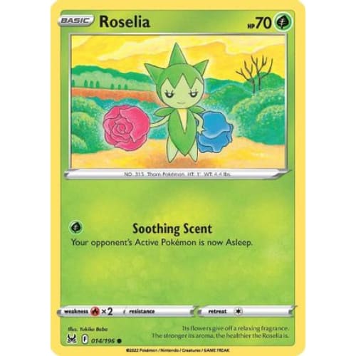 Roselia (014/196) Common Reverse Holofoil - Single