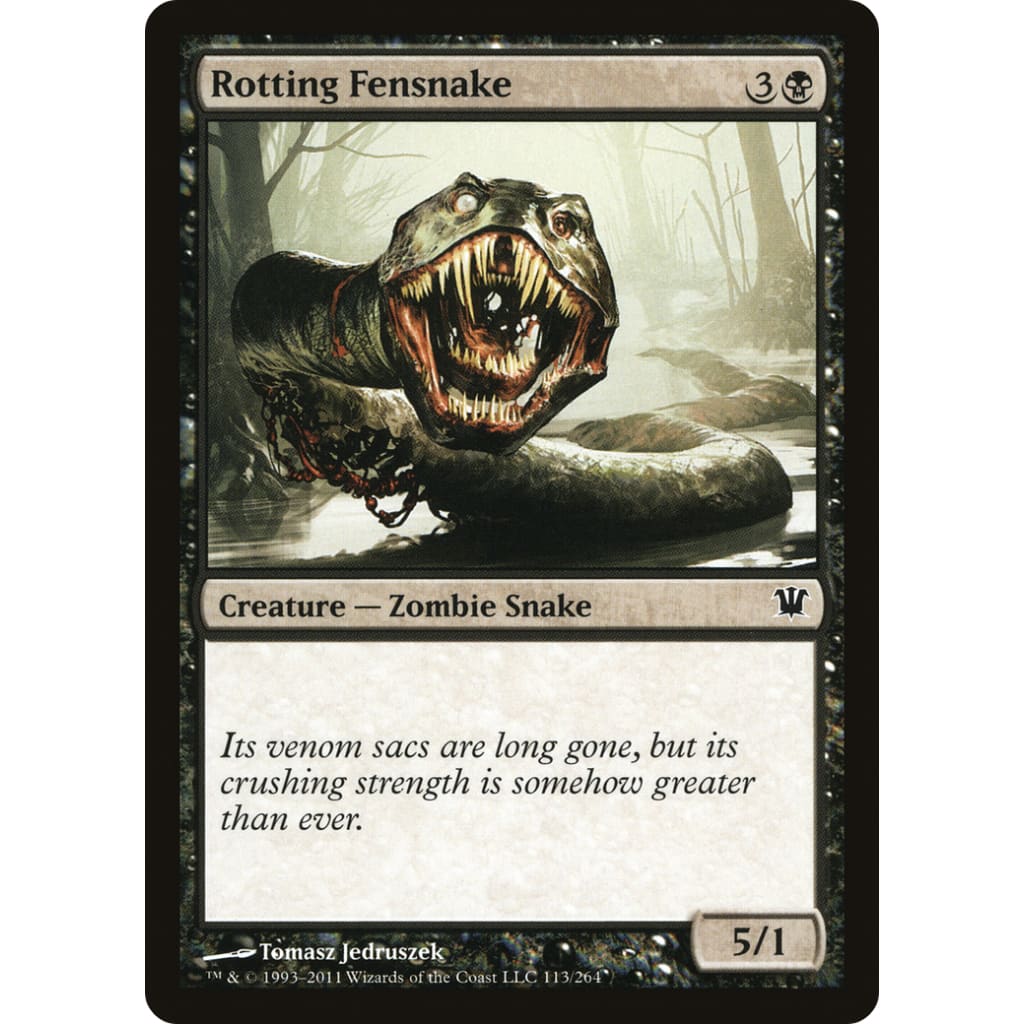 Rotting Fensnake (isd-113) Foil by Innistrad | Hobbiesville