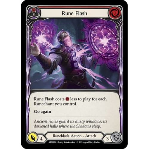 Rune Flash (red) (arcane Rising) Unlimited Edition – Hobbiesville