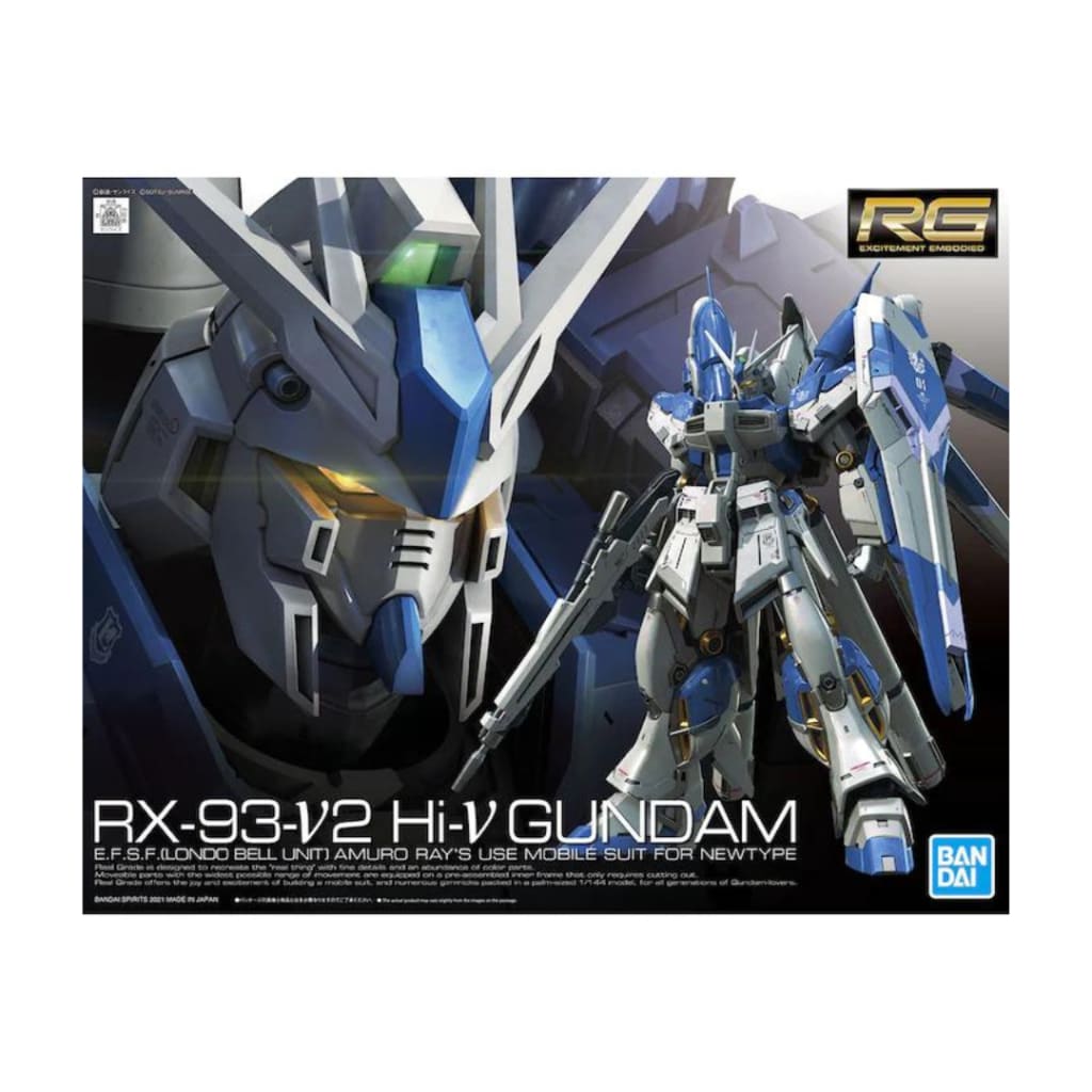 Rx -93-v2 Hi Nu Gundam 1/144 - Scale Model Kits