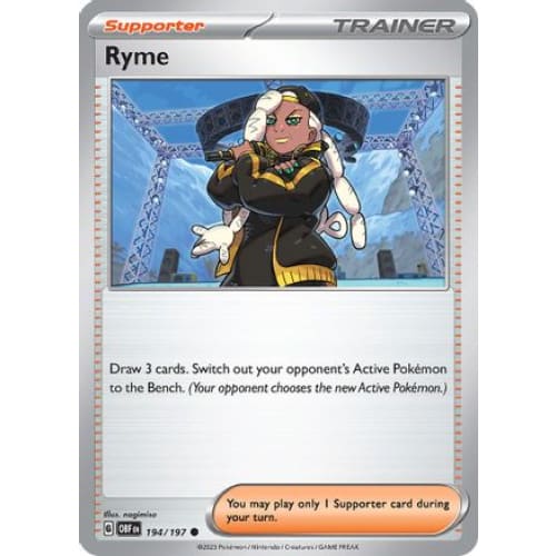 Ryme (194) Common Reverse Holofoil - Single