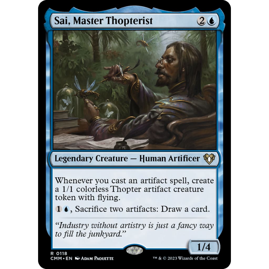Sai Master Thopterist (CMM-118) - Single