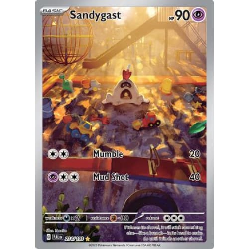 Sandygast - 214/193 (214) Illustration Rare Holofoil