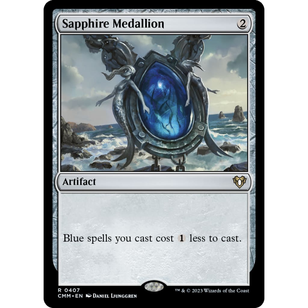 Sapphire Medallion (CMM-407) - Single