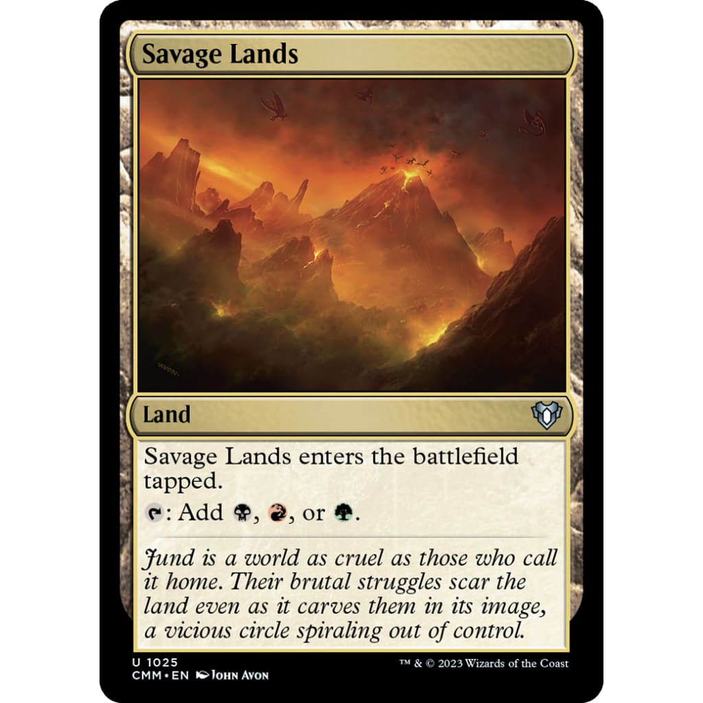 Savage Lands (CMM-1025) - Single
